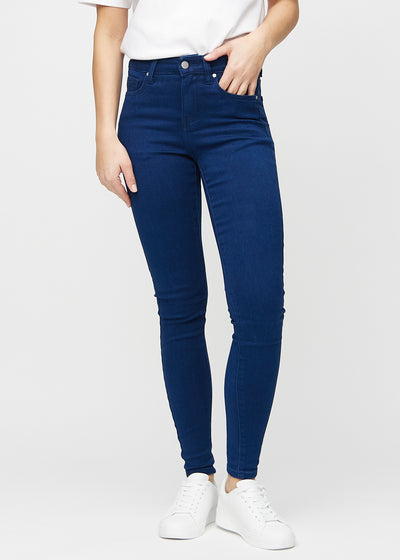 Prana Women's Jeans Size 8 Tall Oday Jean Black Skinny Leg Jeans Pants  W4318TL25